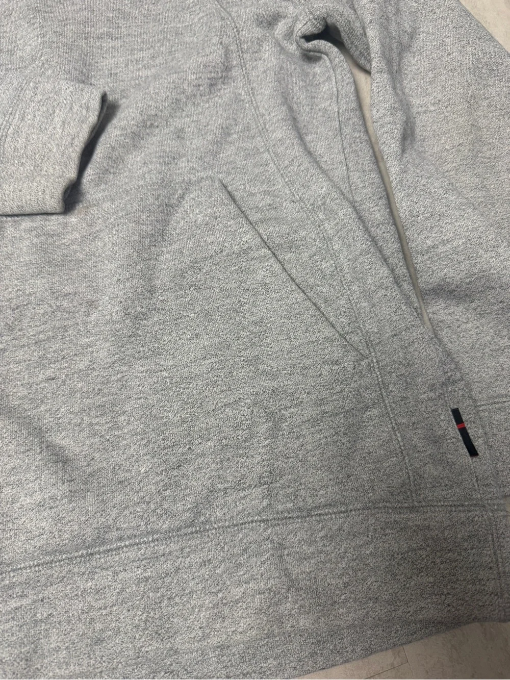 Nike Jordan hoodie sweatshirt Jordan Wings fleece Gray Pullover Hoodie